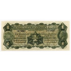 AUSTRALIA 1923 . ONE 1 POUND BANKNOTE . MILLER/COLLINS